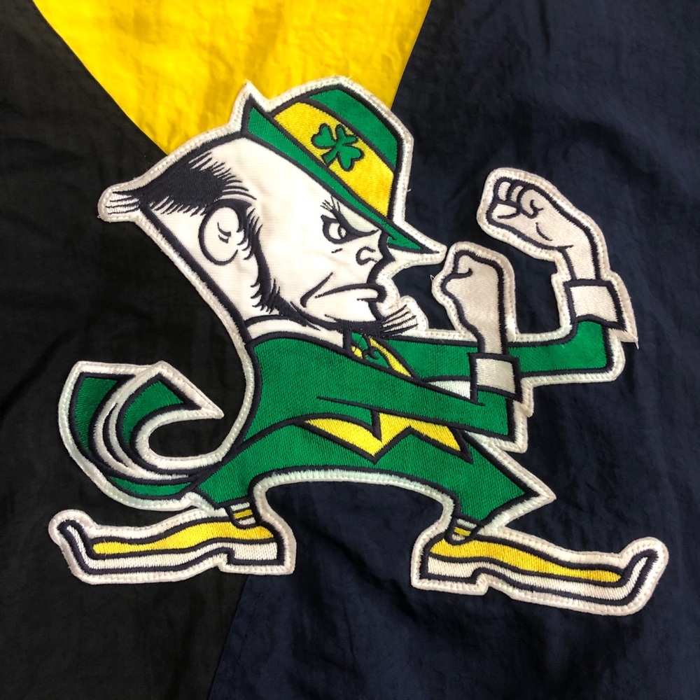 Vintage Apex One Norte Dame Fighting Irish Coat - Picture 4 of 8